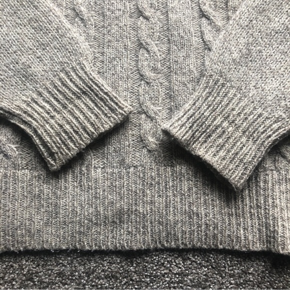 VINTAGE OLD COLONY CABLE KNIT WOOL SWEATER WOMENS SIZE - Picture 5 of 10